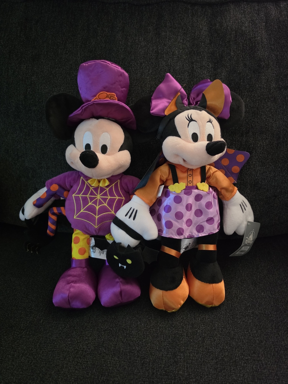 Disney Mickey & Minnie Purple Halloween Plush Costume Set - Picture 6 of 6